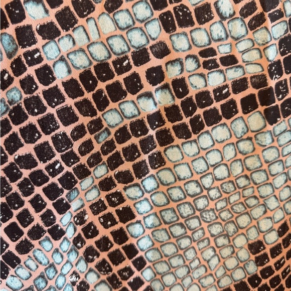 Buddy Love Python Print Kimono Cardigan Sz M/L - Picture 7 of 9